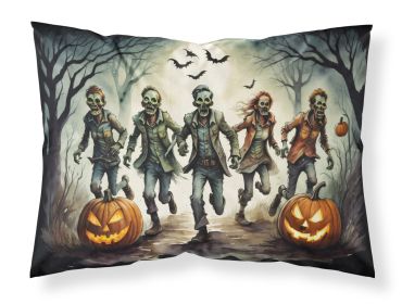 Zombies Spooky Halloween Standard Pillowcase Lightweight Super Soft Easy Care Decorative Artwork Pillowcase, Standard