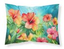 Hawaii Hawaiian Hibiscus in Watercolor Standard Pillowcase Lightweight Super Soft Easy Care Decorative Artwork Pillowcase, Standard