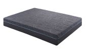 11-inch California King Bed Mattress Gel-Infused Memory Foam Hybrid Mattress, Dark Gray, Mattress in a Box