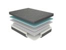 11-inch California King Bed Mattress Gel-Infused Memory Foam Hybrid Mattress, Dark Gray, Mattress in a Box