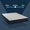 KING SIZE- Tranquility 12" Medium Pillow-Top Memory Foam Edge Support Pocket Spring Premium Hybrid Mattress