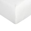 Plush 8 in. Medium Gel Memory Foam Mattress for Cal King Size Bed in a Box with Breathable Aloe Vera Cover, White