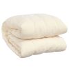 Weighted Blanket Light Cream 86.6"x102.4" 33.1 lb Fabric