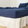 Fitted Queen Sheet 1 Pc, Bed Sheets Queen Size, Linen Sheets Queen Size, Hotel Sheets