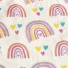 Rainbow Hearts 4PC COMFORTER SET