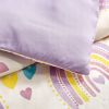 Rainbow Hearts 4PC COMFORTER SET