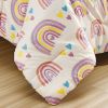 Rainbow Hearts 4PC COMFORTER SET